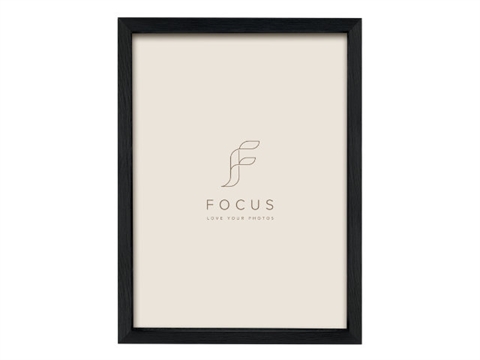 Рамка за снимки Focus Willow Black 18x18 см., Дървена, Черна