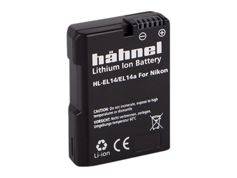 Батерия Hahnel, еквивалент на Nikon HL-EL14/14A/EN-EL14/14a, 1050 mAh, 7,4 V