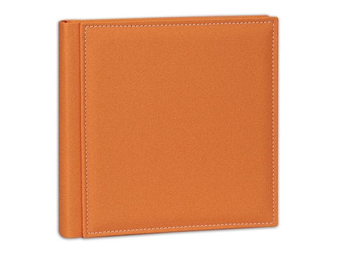 Албум за снимки ZEP Cesare с 60 страници, 25x25 см. за залепване на снимки, оранжев