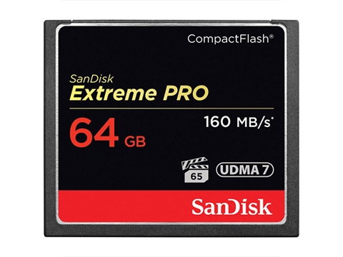 Карта памет SanDisk Extreme Pro CF64GB  card 160MB/s