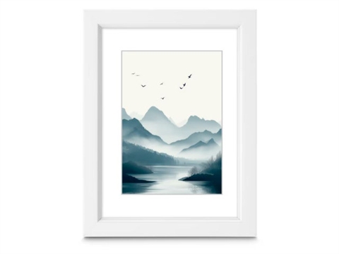 Рамка за снимки Hama Chill 30x40 см., Бяла, Пластмасова
