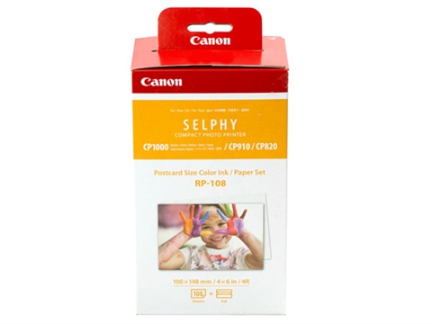 Хартия Canon RP-108 за принтери от серията Selphy CP
