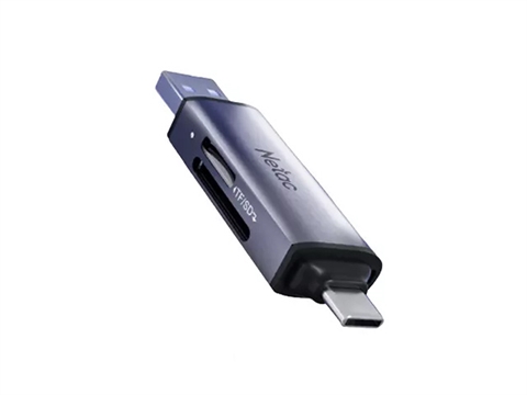 Четец за карти Netac WK13 usb 3.0+Type-C microSD/SD