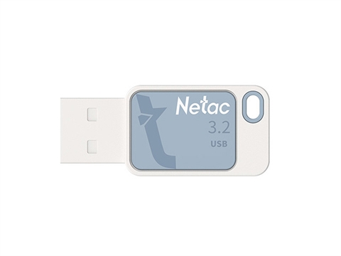 Флаш памет Netac UA31, 64GB, синя