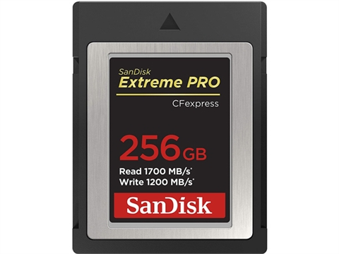 Карта памет SanDisk 256GB Extreme PRO CFexpress Card Type B,SDCFE, 1700MB/s R, 1200MB/s