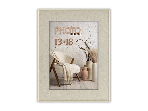 Рамка за снимки ZEP Colmar Grey 10x15 см., пластмасова