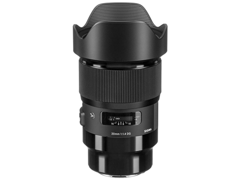 Обектив Sigma 20mm f/1.4 DG HSM Art за E-mount/L-mount