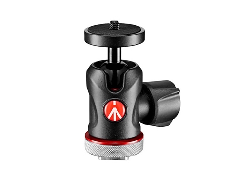 Мини ябълковидна глава с краче за монтаж на чехълче Manfrotto 492