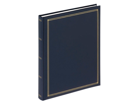 Албум за снимки Walther design Monza Blue 26x30 см., 15 листа самозалепващи