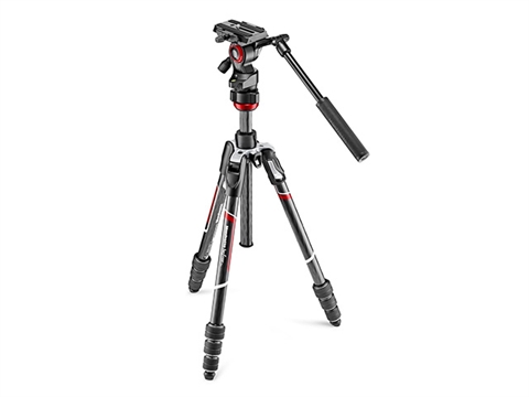 Manfrotto Befree Advanced Carbon Live - карбонов туристически видео статив