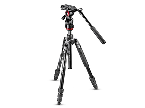 Manfrotto Befree Live - туристически Видео статив с цанги