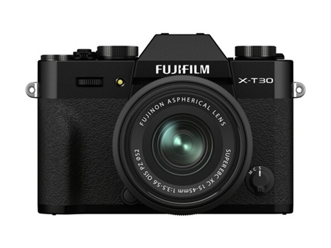 Безогледален фотоапарат Fujifilm X-T30 II с обектив XC 15-45mm f/3.5-5.6 OIS PZ, Черен