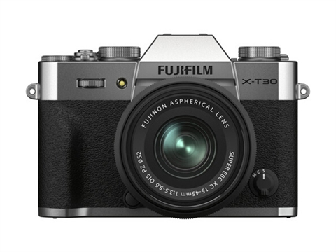 Безогледален фотоапарат Fujifilm X-T30 II с обектив XC 15-45mm f/3.5-5.6 OIS PZ, Сребрист