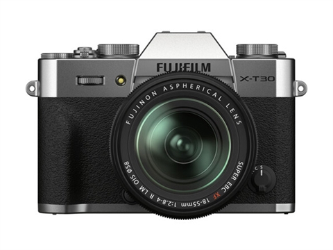 Безогледален фотоапарат Fujifilm X-T30 II с обектив XF 18-55mm f/2.8-4 R LM OIS, Сребрист