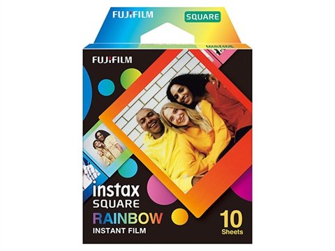 Хартия за моментално проявяване Fujifilm Instax Square Rainbow