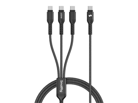 Кабел за зареждане SmallRig 3 в 1 USB-C