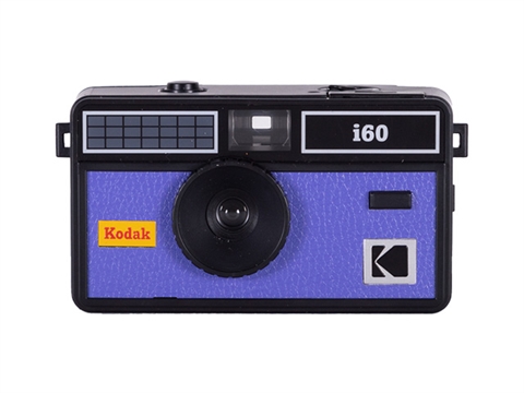 Филмов фотоапарат за многократна употреба Kodak i60 (Черен/Very Peri)