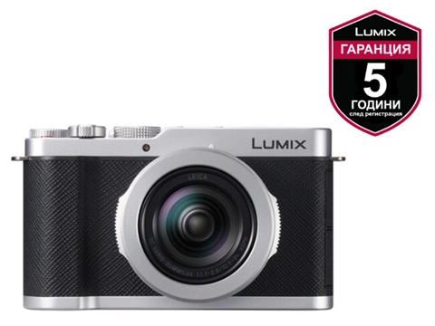 Компактен фотоапарат Panasonic Lumix L10, сребрист