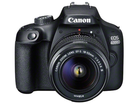 Canon EOS 4000D с обектив EF-S 18-55