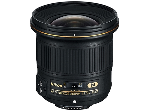 Обектив Nikon AF-S NIKKOR 20mm f/1.8G ED