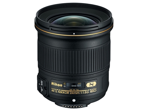 Обектив Nikon AF-S NIKKOR 24mm f/1.8G