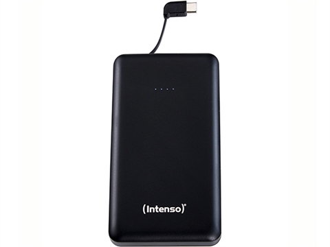 Външна батерия Intenso Powerbank Slim S10000-C 10000 mAh черна