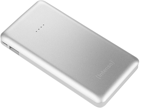 Външна батерия Intenso Powerbank Slim S10000 mAh сребро