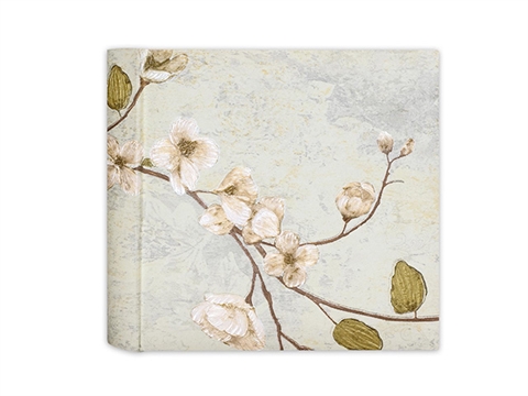 Албум за снимки ZEP Jardin Cream с 40 страници, 24x24 см. за залепване на снимки