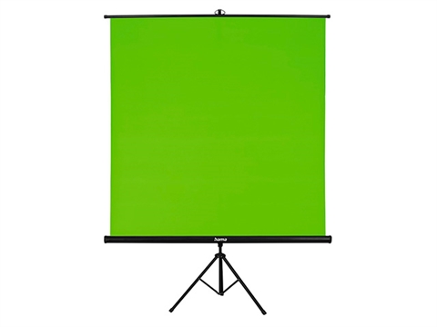 Преносим зелен екран в комплект със статив, 1.8х1.8 м.
