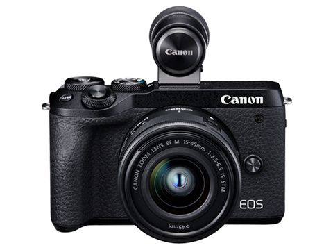 Canon EOS M6 Mark II с обектив 15-45mm