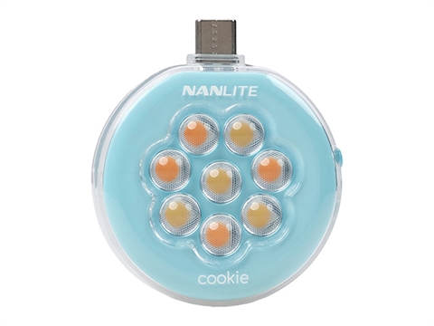 Мини диоден панел Nanlite Cookie, Cyan Blue