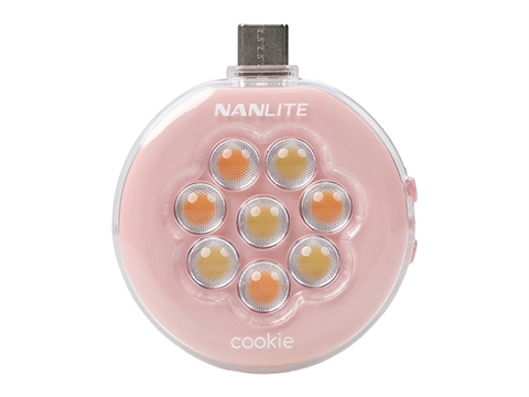 Мини диоден панел Nanlite Cookie, Coral Pink