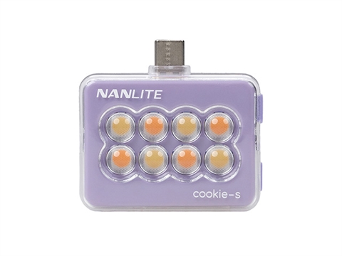 Мини диоден панел Nanlite Cookie S, Lavender