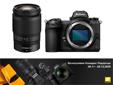 Фотоапарат Nikon Z 6II с обектив Z 24-200/f/4-6.3
