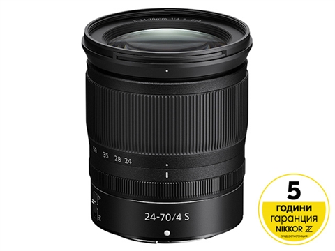 Обектив Nikon NIKKOR Z 24-70/4 S