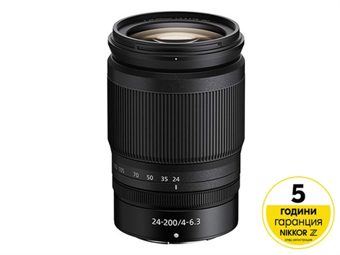 Обектив Nikon NIKKOR Z 24-200mm f/4-6.3 VR