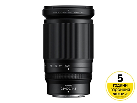 Обектив Nikon NIKKOR Z 28-400mm f/4-8 VR