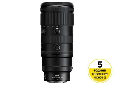 Обектив Nikon NIKKOR Z 70-200mm f/2.8 VR S II