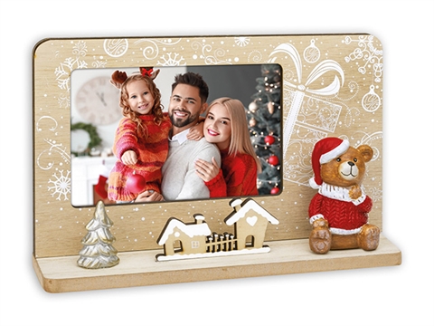 Рамка за снимки ZEP Alpbach 10x15 см., 3D, дървена