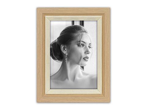Рамка за снимки ZEP Sidney Natural 10x15 см., пластмасова