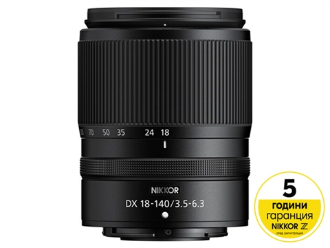 Обектив Nikon NIKKOR Z DX 18-140/3.5-6.3 VR