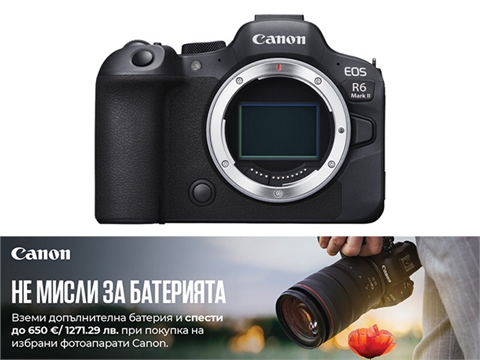 Фотоапарат Canon EOS R6 Mark II тяло