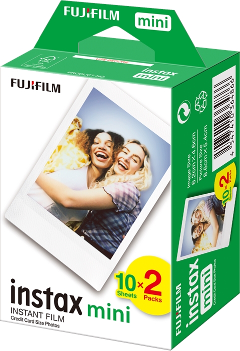 Хартия за моментално проявяване Fujifilm Instax Mini Glossy 20 бр