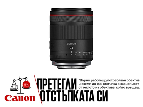 Обектив Canon RF 24mm f/1.4L VCM