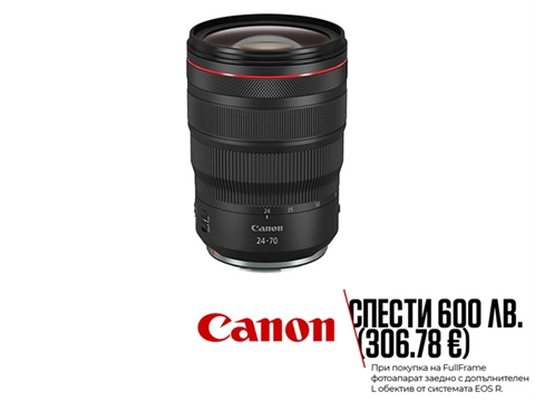 Обектив Canon RF 24-70mm f/2.8L IS USM