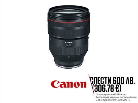 Обектив Canon RF 28-70mm f/2L USM за EOS R