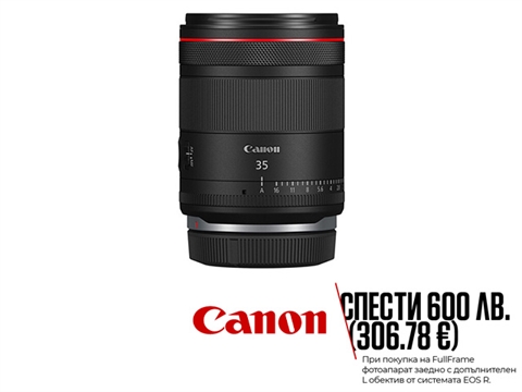 Обектив Canon RF 35mm F1.4L VCM
