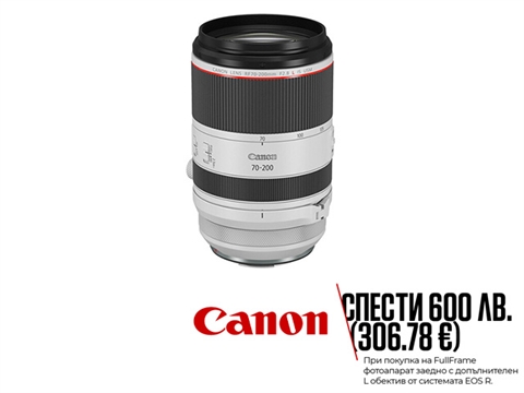 Обектив Canon RF 70-200mm F2.8L IS USM