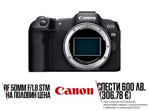 Фотоапарат Canon EOS R8 тяло