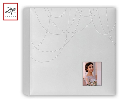 Албум за снимки Ingrid 32x32см.,100стр., за залепване на вашите снимки, сватбен